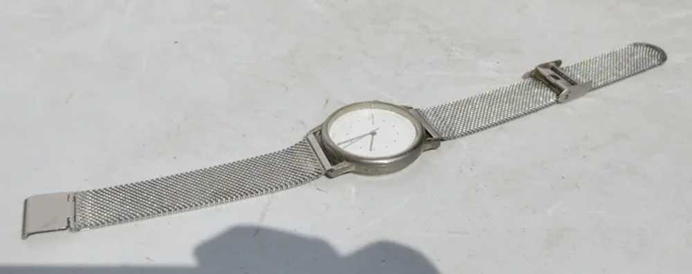 Skagen Stainless Steel mesh Band Wristwatch - image 4