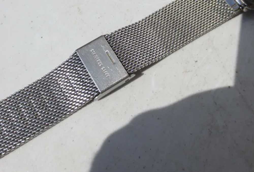 Skagen Stainless Steel mesh Band Wristwatch - image 5