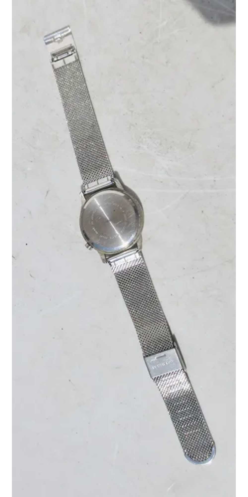 Skagen Stainless Steel mesh Band Wristwatch - image 6