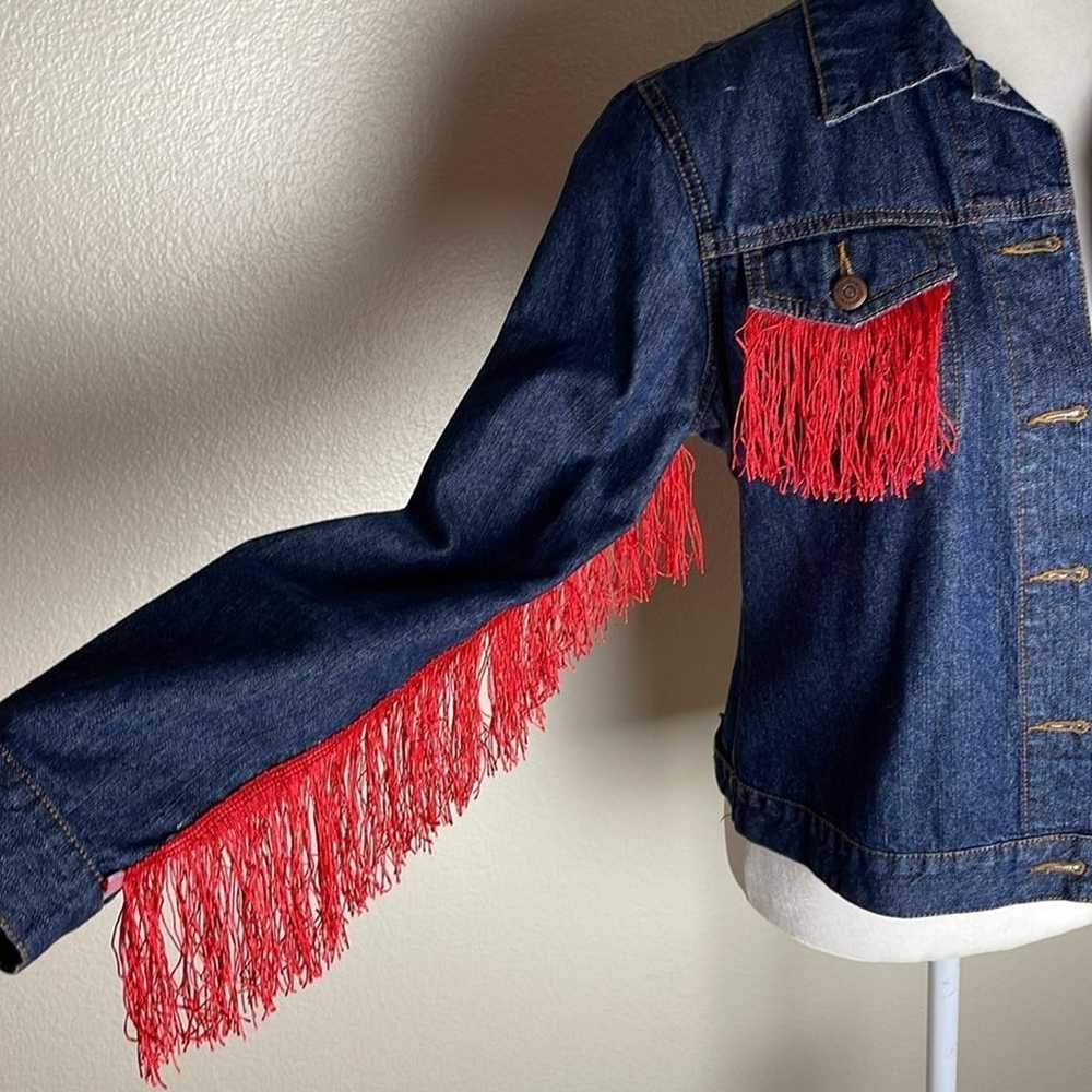 Frida Kahlo Denim Jacket Customized - image 3