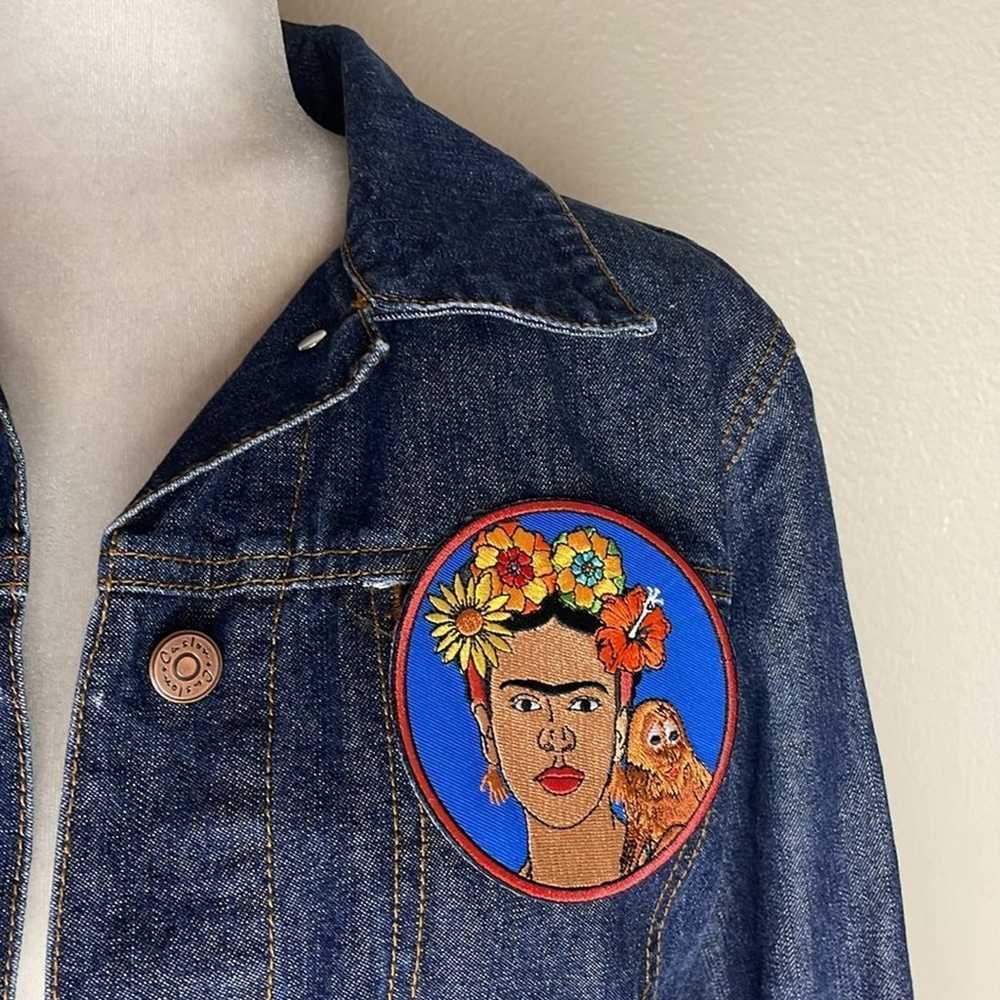 Frida Kahlo Denim Jacket Customized - image 4