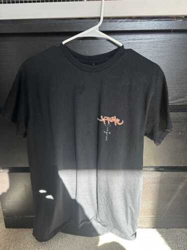 Tシャツ・カットソー Travis Scott Utopia T-Shirt II Black Black Unisex tee Shirt UTOPIA II - Travis Scott Color Black