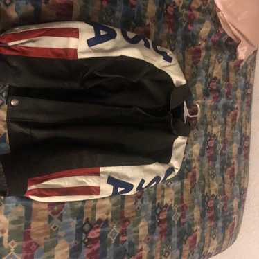 Oscar pile perfect leather usa jacket w/ soft lini