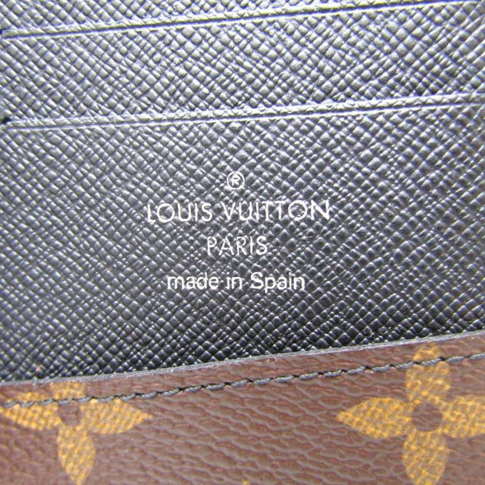 Louis Vuitton Zippy Wallet Vertical Brown Canvas … - image 5