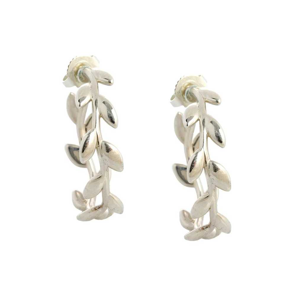 Tiffany & Co Paloma Picasso silver earrings - image 1