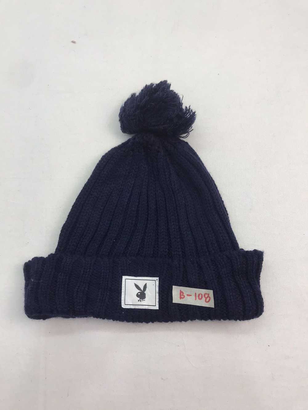 Playboy × Streetwear Playboy Beanie hat knitwear - image 9