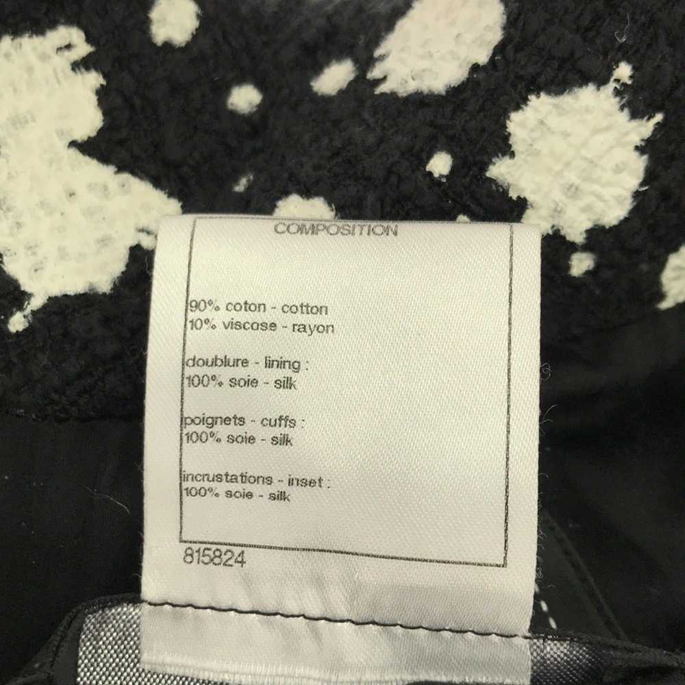 Chanel Chanel Jacket Cotton Black - image 6