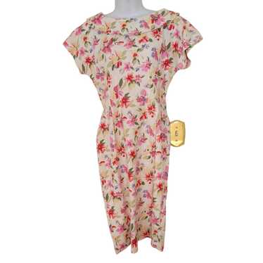 Maggy London Vintage Floral Maggy London Wiggle D… - image 1