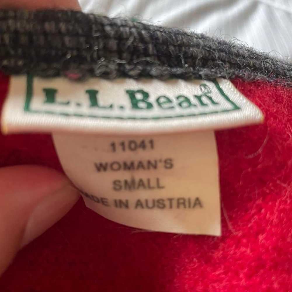 Vintage LL Bean Concho Button Wool Boiled Tyrolea… - image 6