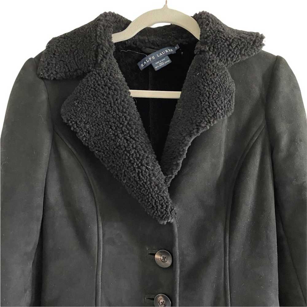 Ralph Lauren Penny Lane Jacket Suede Sherpa A Lin… - image 3