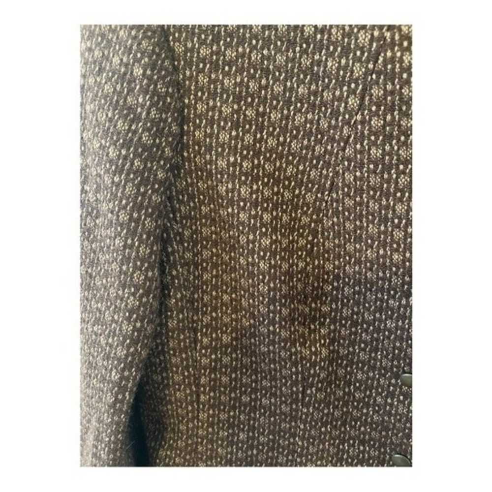 Tahari Vintage/Unique Looking Tweed Blazer with V… - image 10