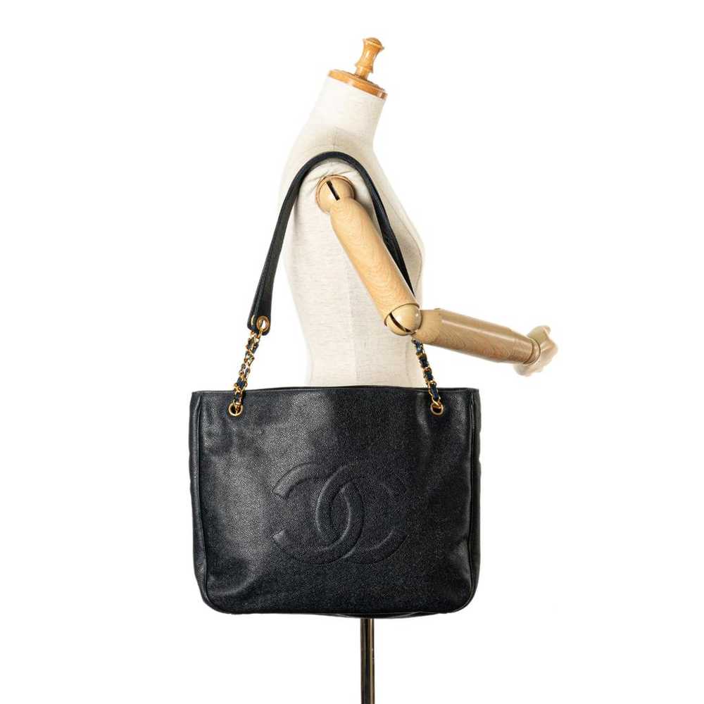 Chanel Leather tote - image 11