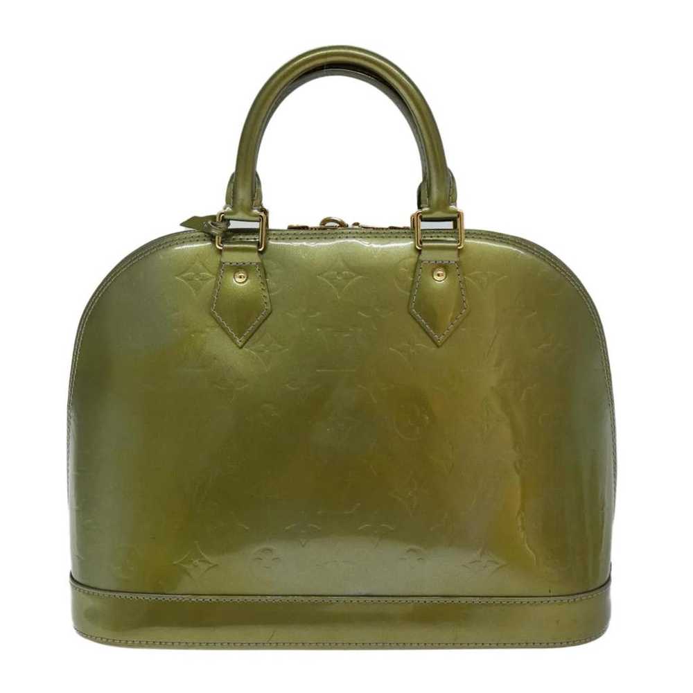 Louis Vuitton Alma patent leather handbag - image 2