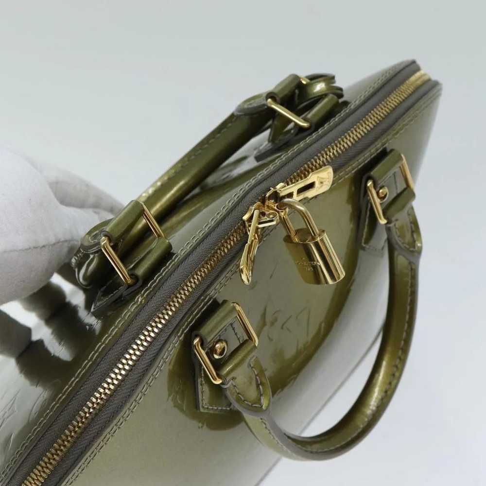 Louis Vuitton Alma patent leather handbag - image 4