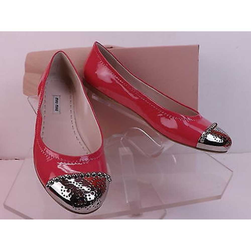 Miu Miu Patent leather ballet flats - image 2