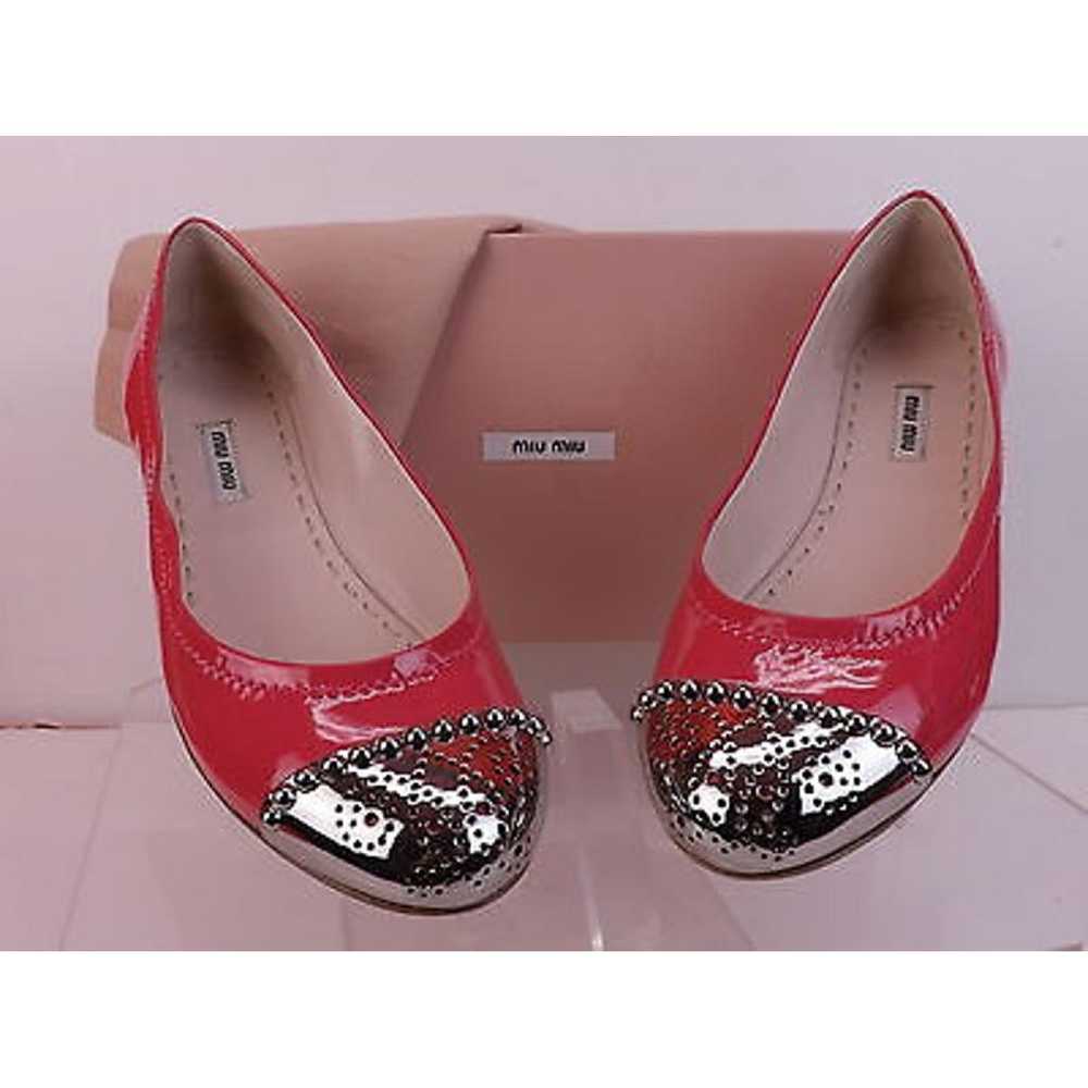 Miu Miu Patent leather ballet flats - image 4