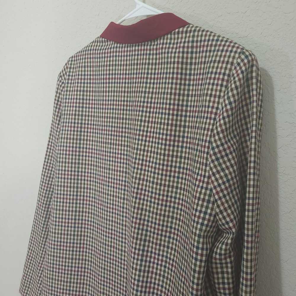 Worthington Vintage Blazer Womens XL Check Retro … - image 10