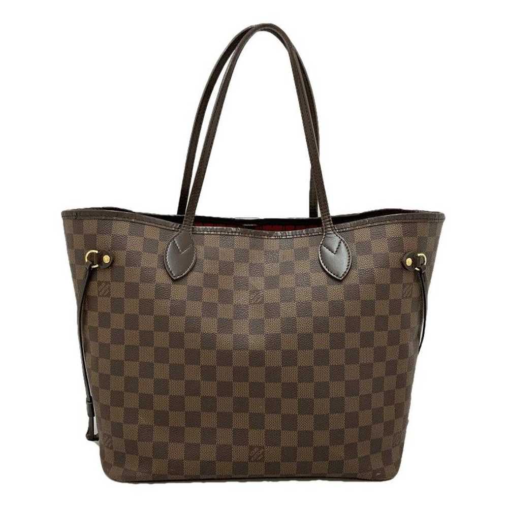 Louis Vuitton Neverfull leather handbag - image 1