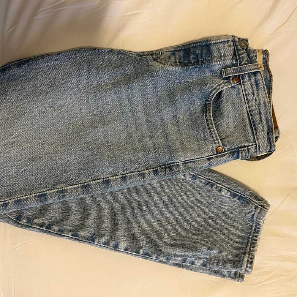 Levi wedgie straight leg jeans - image 1