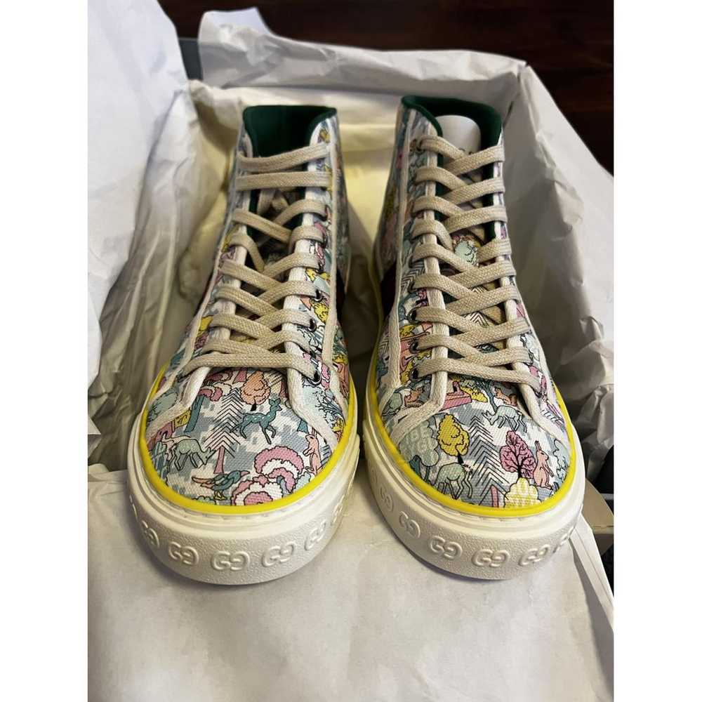 Gucci Cloth high trainers - image 6