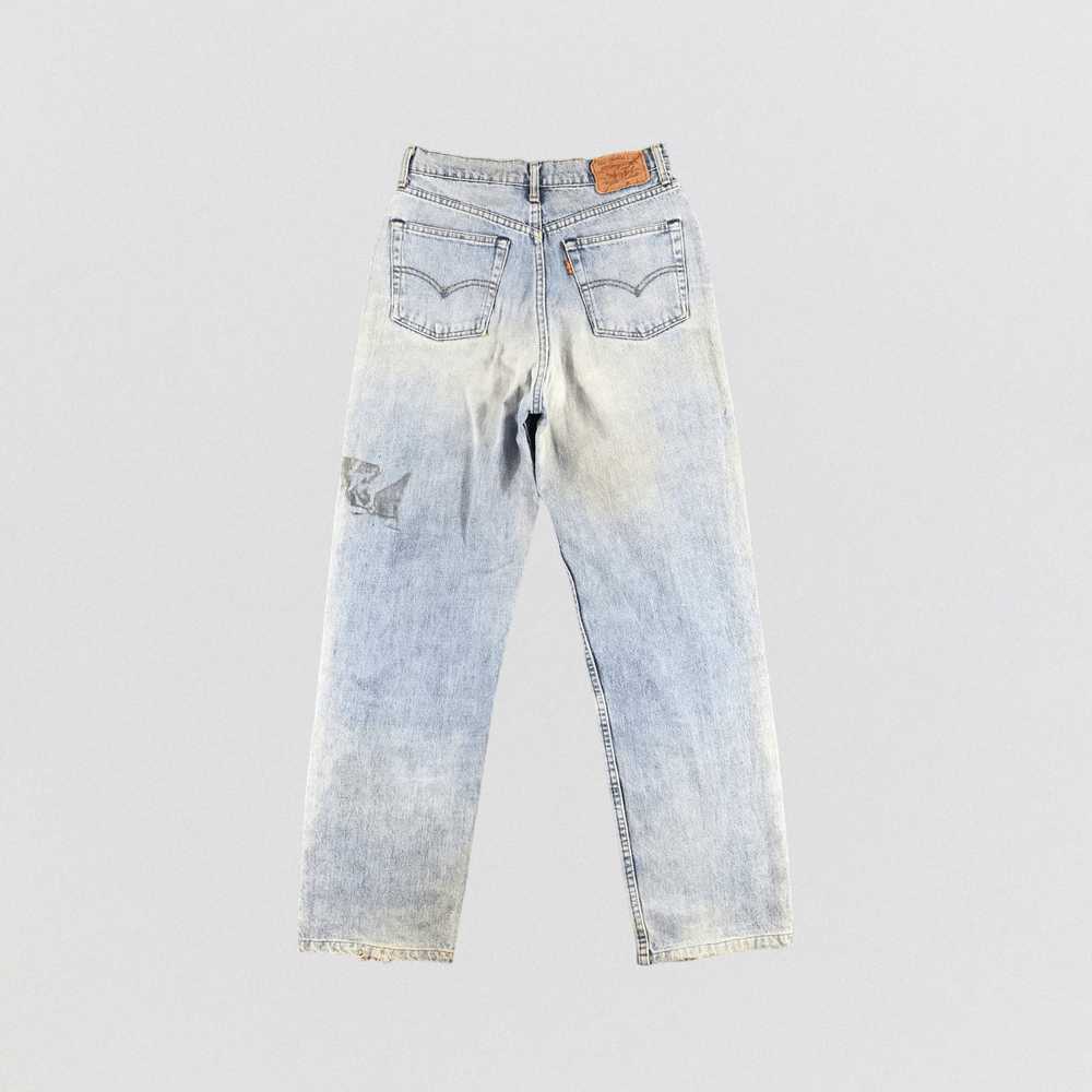 Levi's × Vintage Vintage 90s Light Wash Levis 509… - image 2