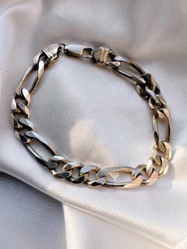 sterling silver 925 heavy chain bracelet