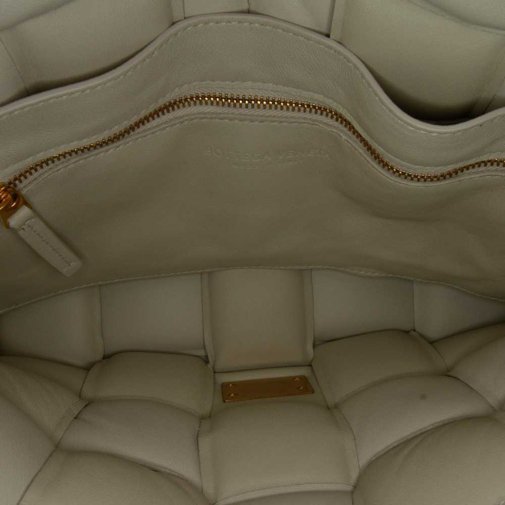 Product Details Chanel White Calfskin Intrecciato… - image 6