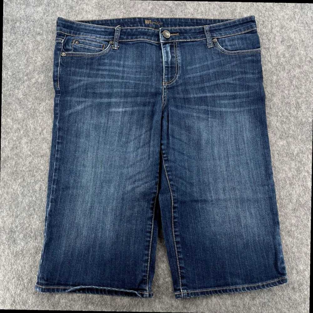 Vintage Kut From The Kloth Womens Bermuda Denim S… - image 1