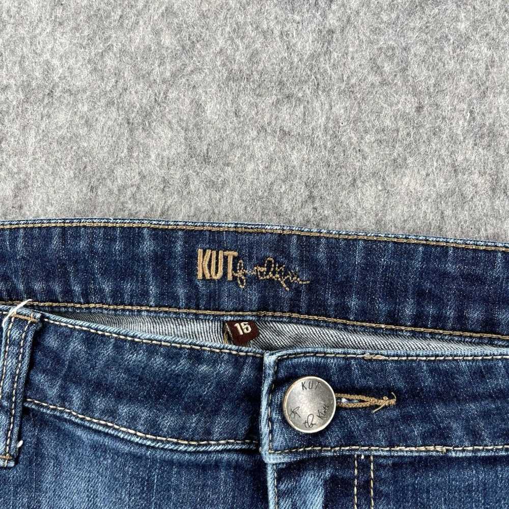 Vintage Kut From The Kloth Womens Bermuda Denim S… - image 5