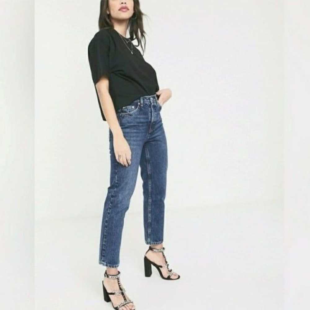 Topshop Editor Straight Leg Jeans sz 25x25 - image 1