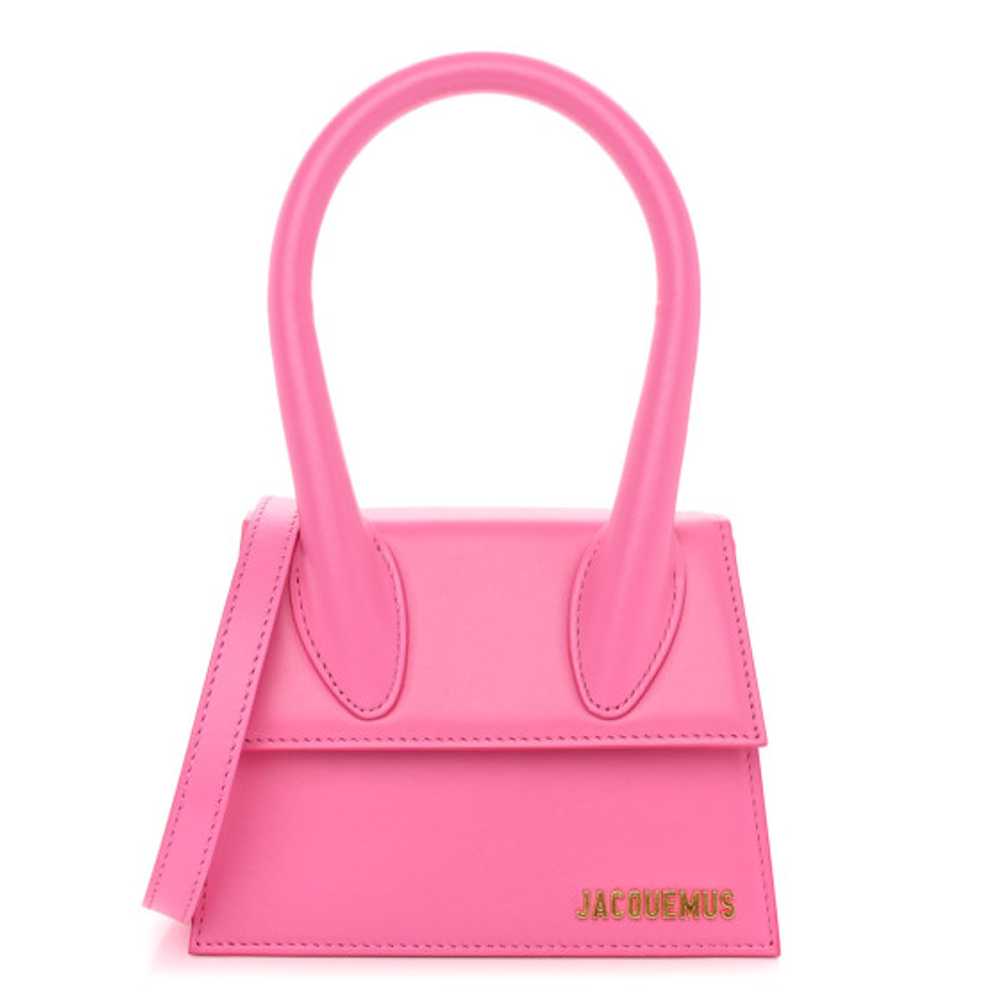 JACQUEMUS Smooth Calfskin Le Chiquito Moyen Pink - image 1