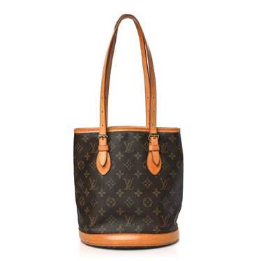 LOUIS VUITTON Monogram Petit Bucket 23