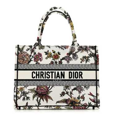 CHRISTIAN DIOR Canvas Jardin Botanique Embroidere… - image 1