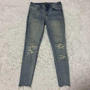 【Excellent condition】AMERICAN EAGLE damaged jeans 