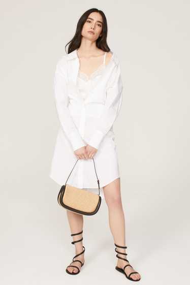 JW Anderson Lace Detail Shirt Dress