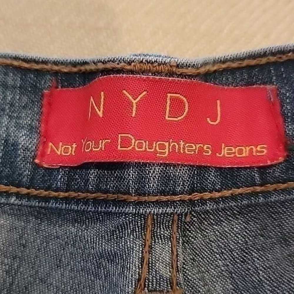 NYDJ vintage embellished bedazzled jeans. Size 12 - image 3