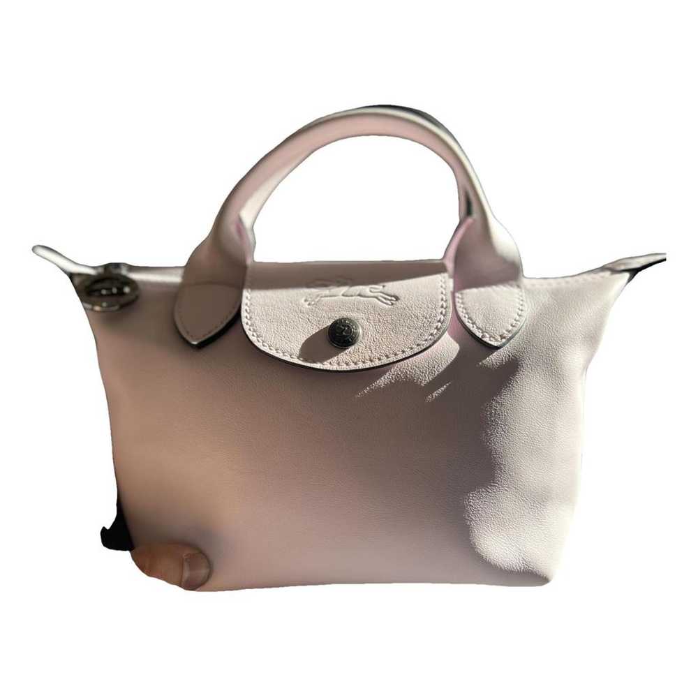 Longchamp Pliage leather handbag - image 2