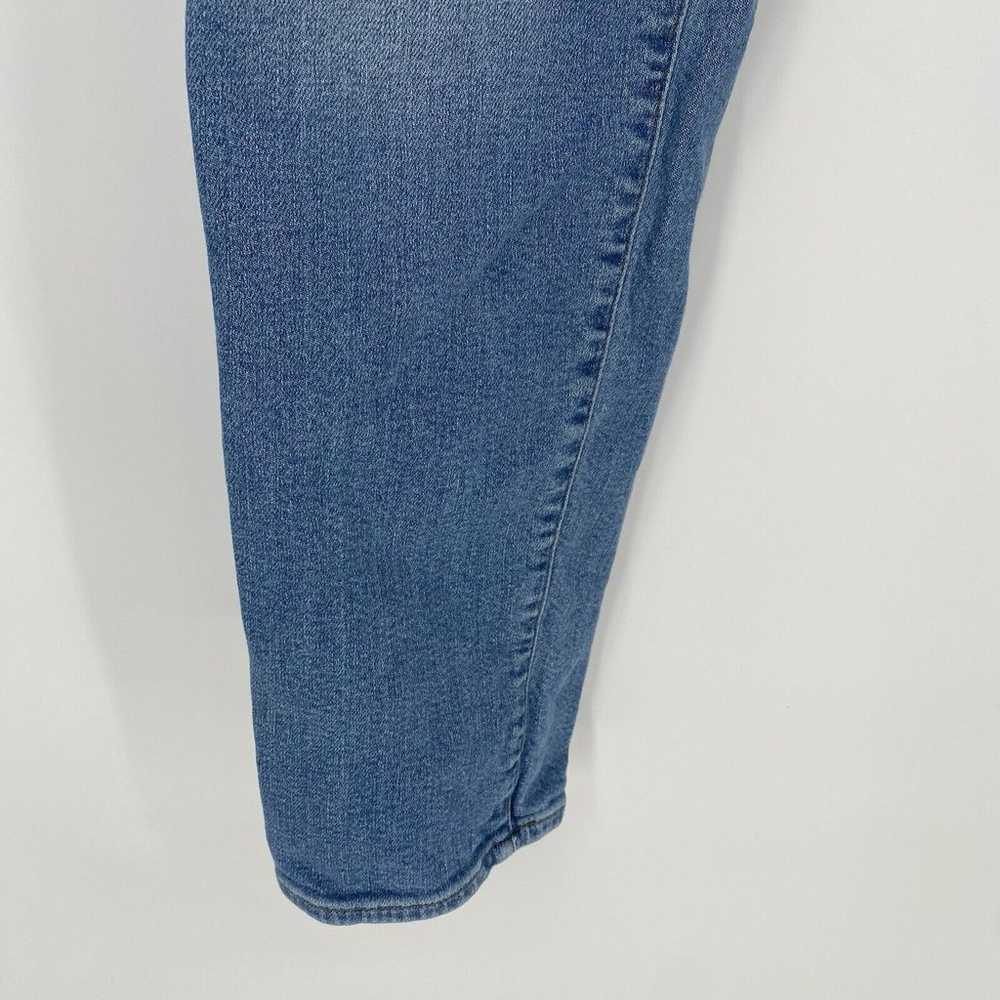 Madewell Stovepipe Jeans 32 T Light Wash High Ris… - image 10