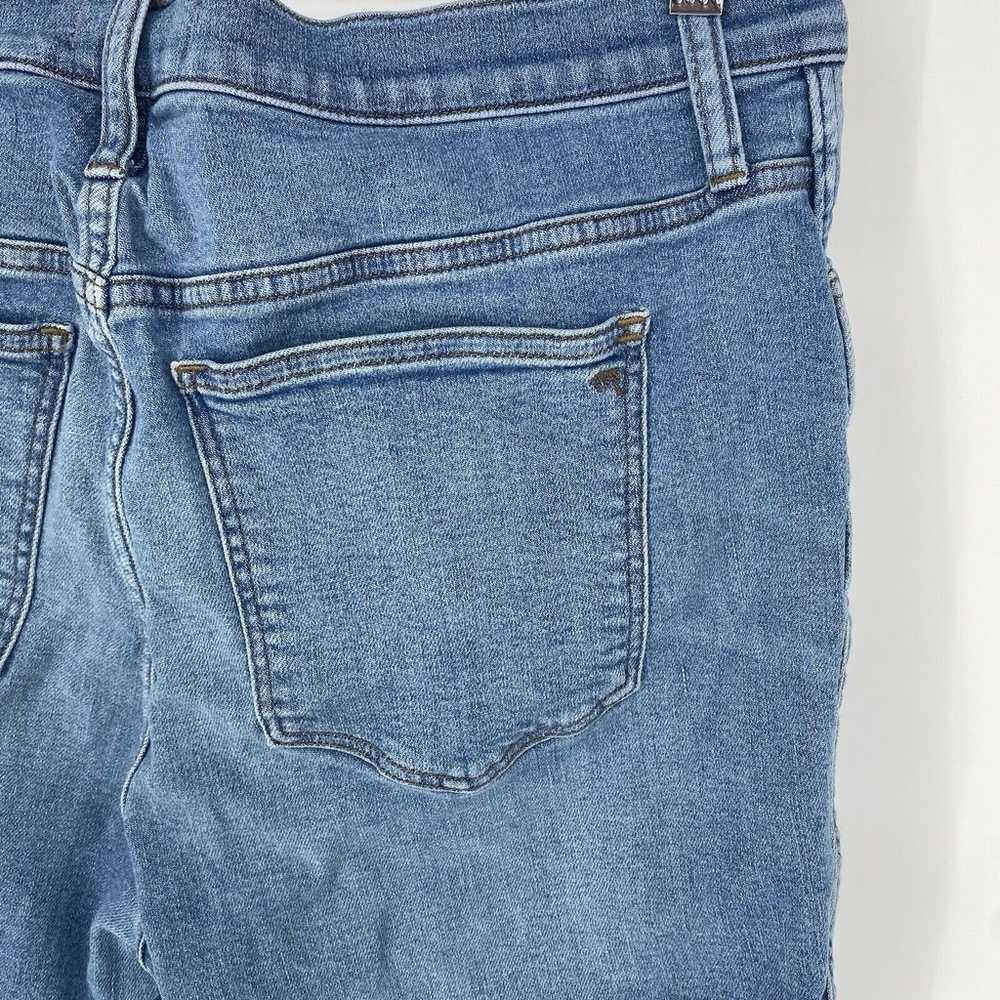 Madewell Stovepipe Jeans 32 T Light Wash High Ris… - image 9