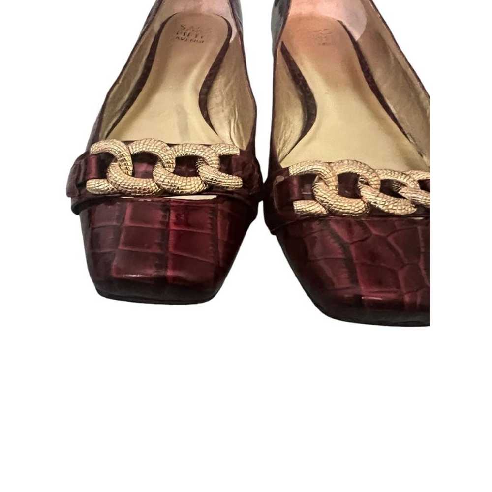 Saks Fifth Avenue Collection Leather flats - image 5