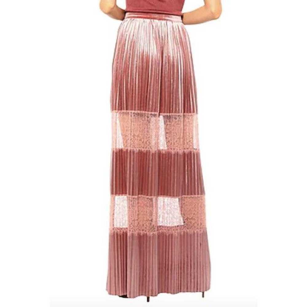 Blumarine Velvet maxi skirt - image 3