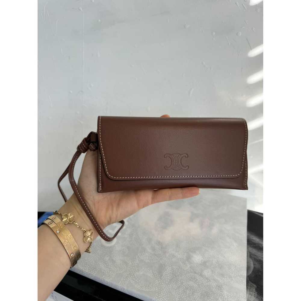 Celine Leather clutch bag - image 4