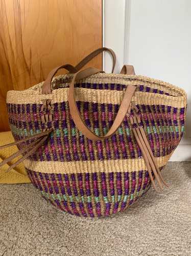 Random Vintage VTG sisal tote bag | Used,…