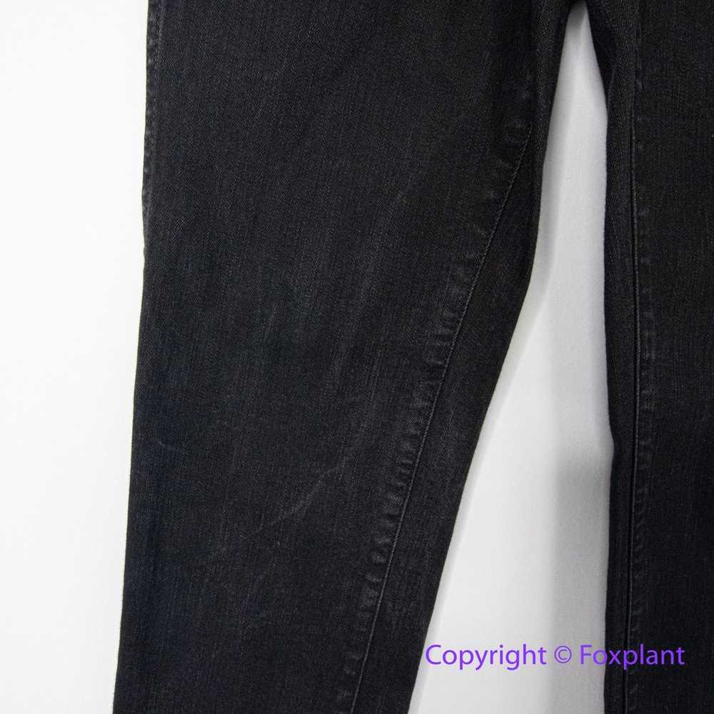 Madewell 10" High-Rise Skinny Jeans in black fros… - image 7