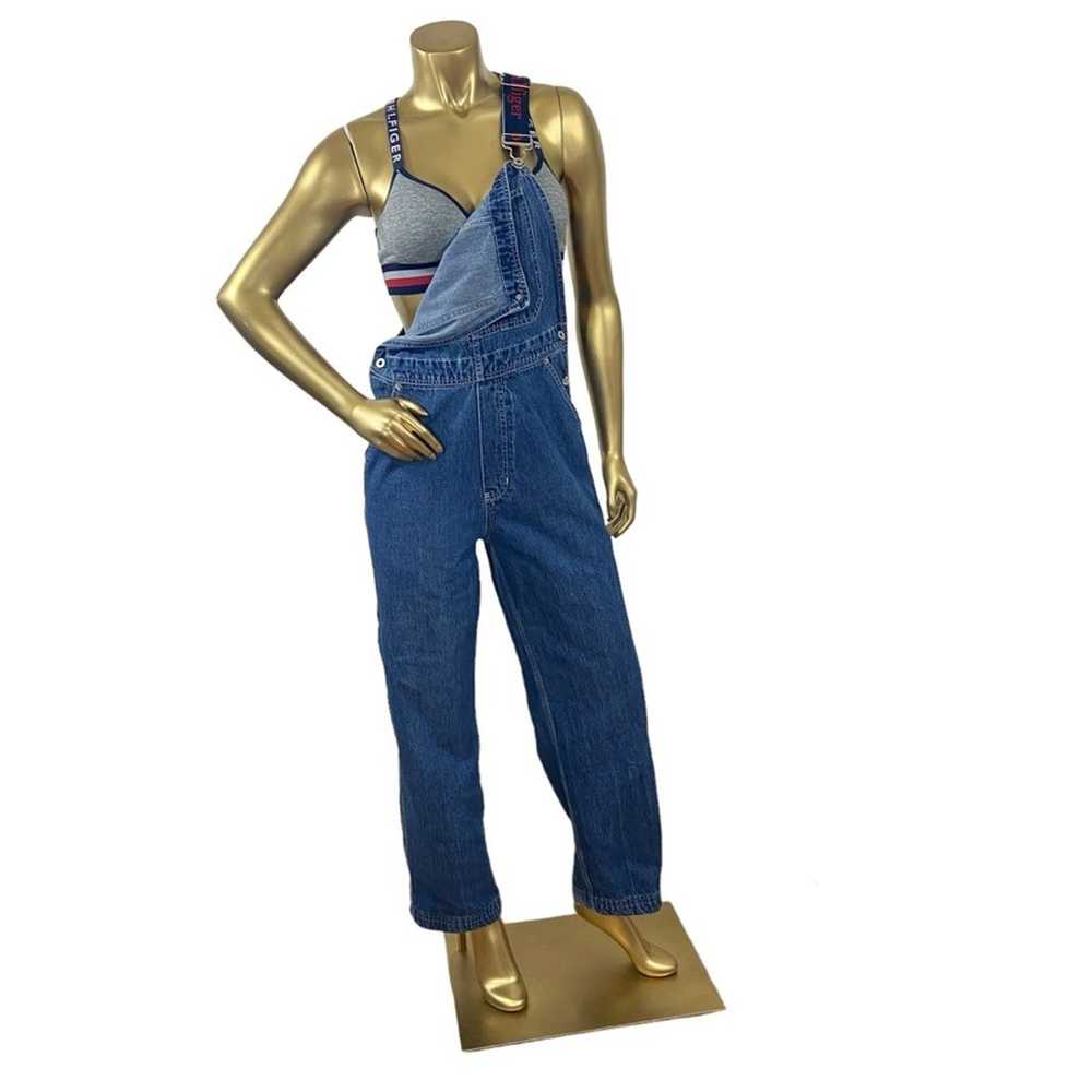 TOMMY HILFIGER Y2K vtg 90s bootcut jeans denim ov… - image 9