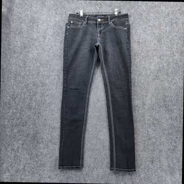 Earl Jean Dark Wash Blue Cotton Denim Skinny Leg … - image 1