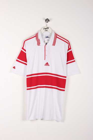 90's Adidas Polo Shirt Large