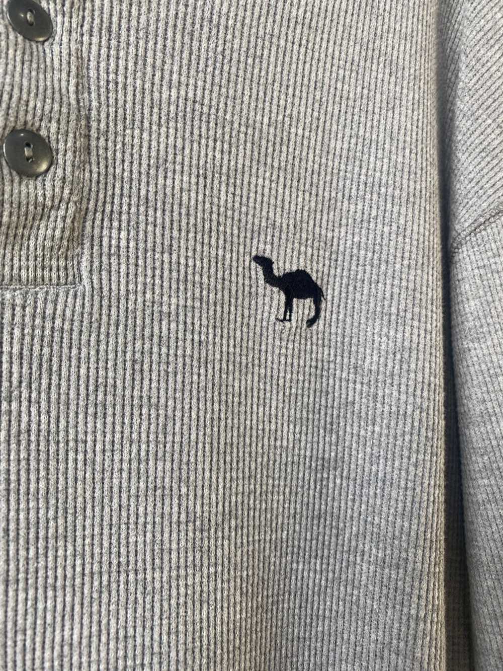 Camel Thermal Henley Shirt - image 3