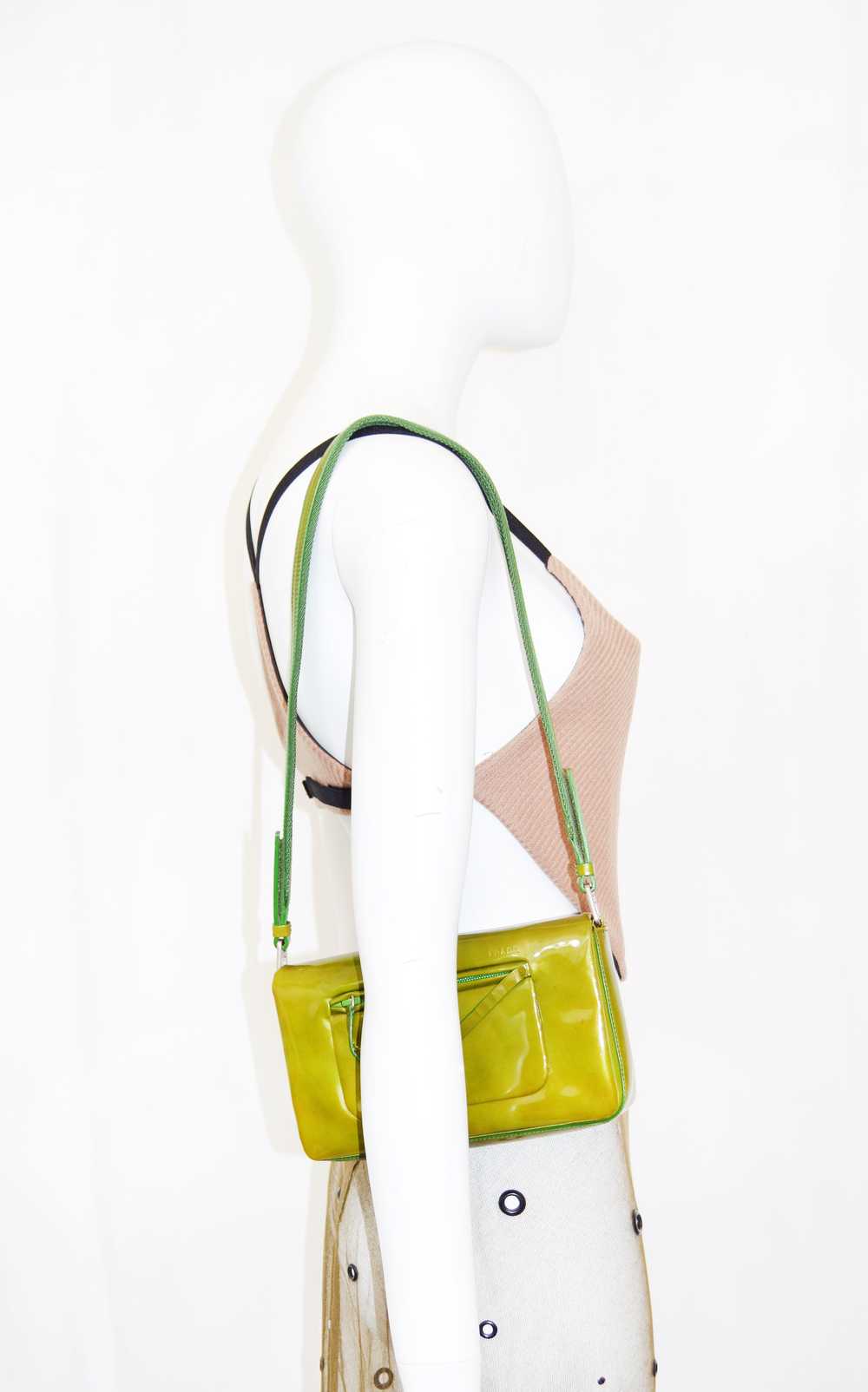 Prada 1999 Patent Leather Bag - image 3