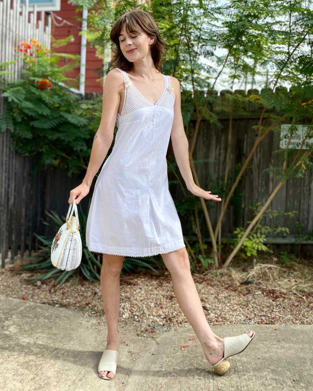 Playground Love Antique French Tank Slip Dress - image 2